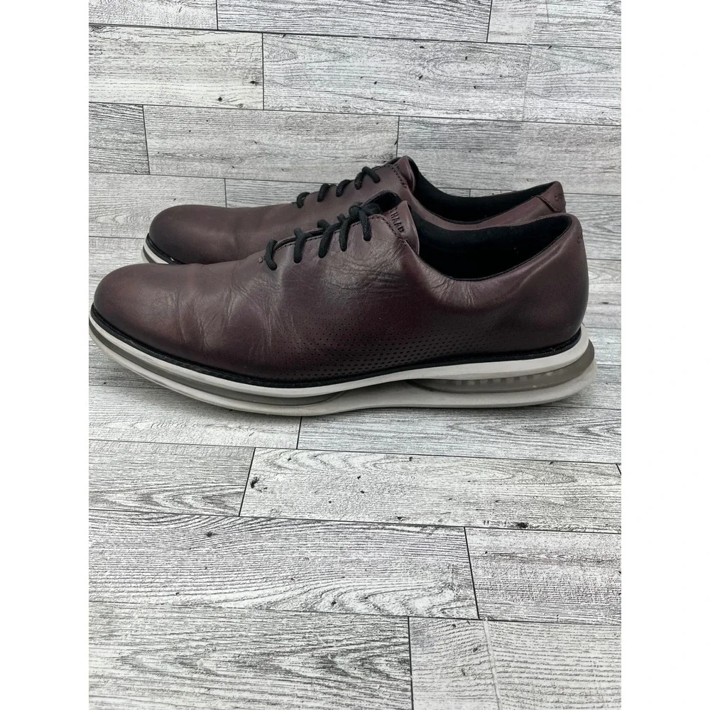 Cole Haan OriginalGrand Ultra Wingtip Oxford Burgundy Leather C33532 Men 11.5M
